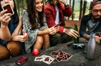 Waddingtons Number 1 Playing Cards Deadpool