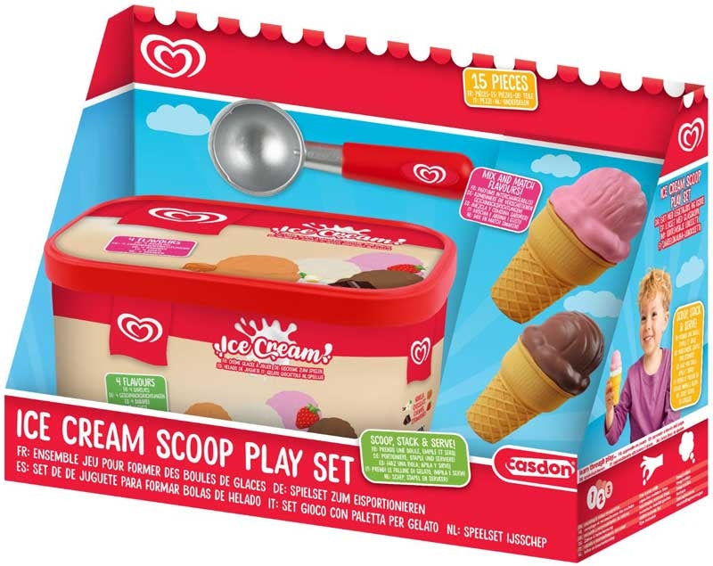 Walls Toy Ice Cream Scoop Playset