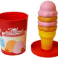 Walls Toy Play Ice Cream Tub - Strawberry & Caramel