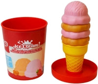 Walls Toy Play Ice Cream Tub - Strawberry & Caramel