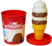 Walls Toy Play Ice Cream Tub - Vanilla & Chocolate