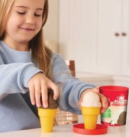 Walls Toy Play Ice Cream Tub - Vanilla & Chocolate