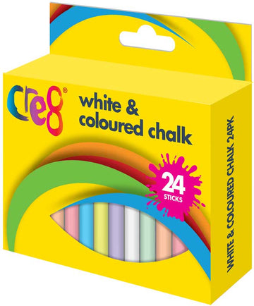 White Chalk And Coloured Chalk