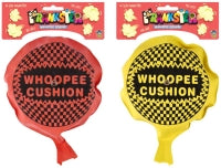 Whoopee Cushion Self Inflating 16.5cm Assorted