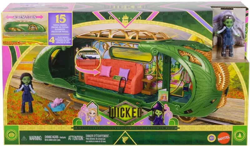 Wicked: For Good Small Doll Emerald City Train