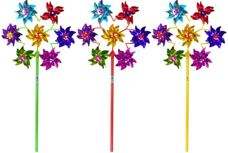 Windmill Foil 19.5cm With 7 Heads Circle