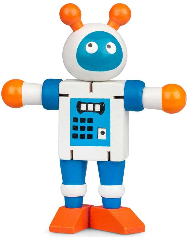 Wooden Flexi Robot Assorted