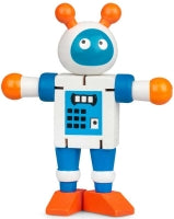 Wooden Flexi Robot Assorted