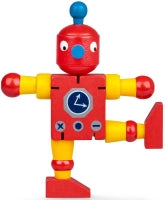 Wooden Flexi Robot Assorted