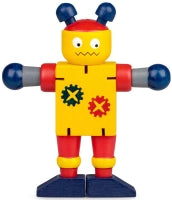 Wooden Flexi Robot Assorted