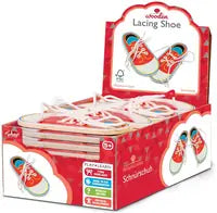 Wooden Lacing Shoe
