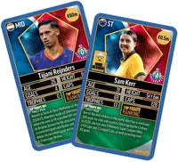 World Football Stars Top 200 Top Trumps - Pack 2