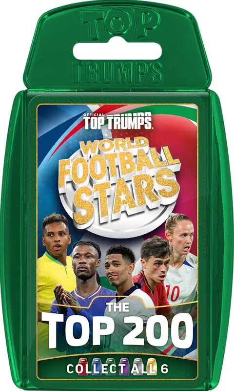 World Football Stars Top 200 Top Trumps - Pack 3
