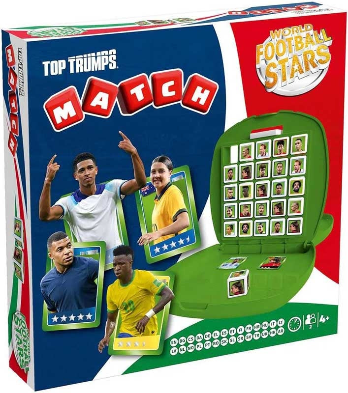 World Football Stars Top Trumps Match