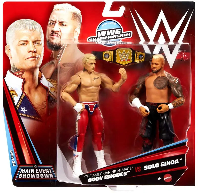 Wwe 2 Pack Figures Assorted