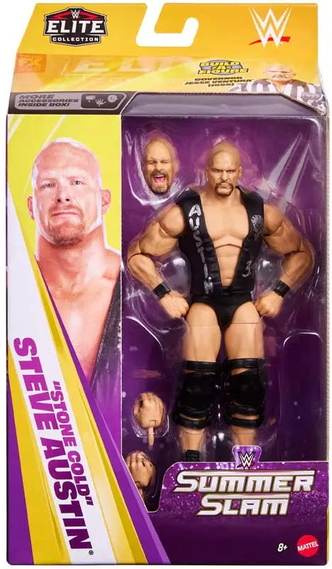 Wwe 6 Inch Elite Ple Summerslam Figure: Steve Austin