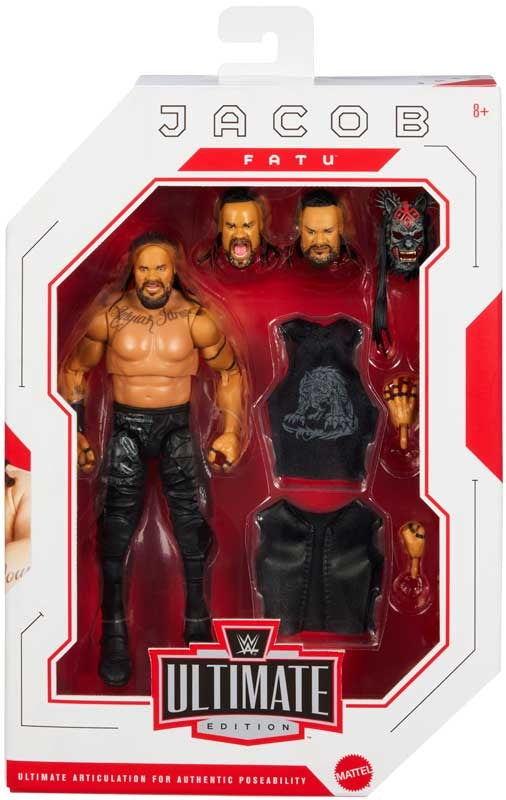 Wwe 6 Inch Ultimate Edition Figure: Jacob Fatu s32