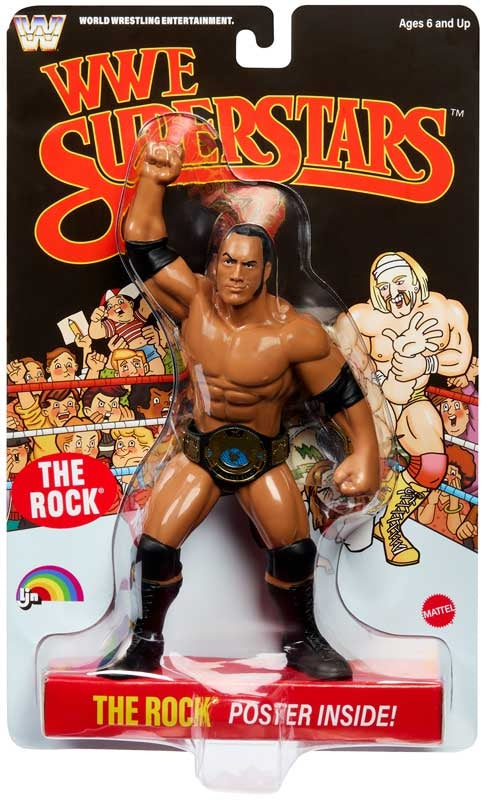 Wwe Ljn Superstars & Poster Assorted