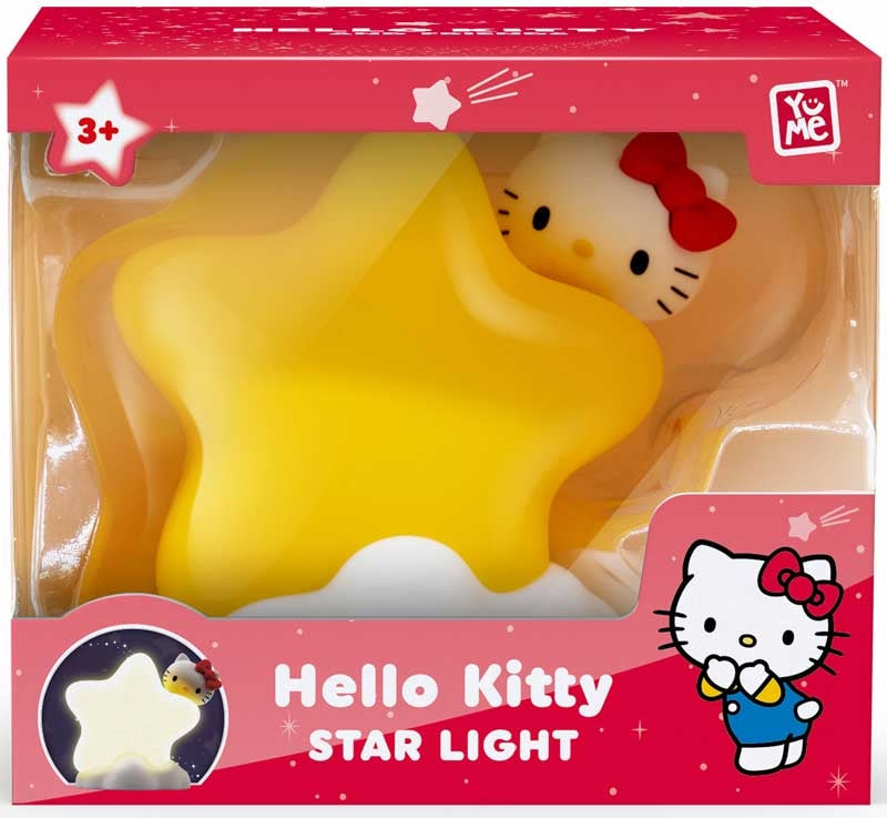 Yume Hello Kitty - Bedside Light Star Light Assorted
