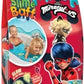 Zimpli Kids Miraculous Ladybug 150g Aqua Slime Baff With 5 C